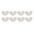 thumbnail image 2 of 40 parches de corazón de diamantes de imitación para manualidades, hermosos parches para coser para reparar y decorar ropa., 2 of 14