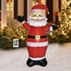 thumbnail image 1 of Inflable navideño de Papá Noel Soledad 2 m PVC decoración para exteriores, 1 of 9
