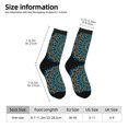 thumbnail image 2 of KLL Mandala Print Cool Socks Men's Women's Crew Socks Funny Crazy Novelty Stockings, 2 of 6