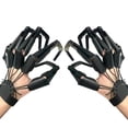 thumbnail image 4 of Dedos articulados de Halloween, dedos falsos, manos de esqueleto, articulación Flexible, guante de disfraz de Cosplay, accesorios para regalos, 4 of 4