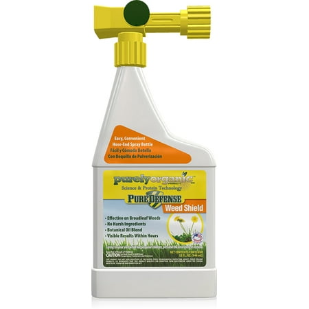 Purely Organic Products LLC. Weed Shield 32 oz. hose-end spray