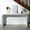 Antique grey white+Antique White+Off White, variant on Narrow Structure / Decorate Entry or Living Room / Wash White Console