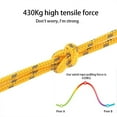 thumbnail image 4 of Climbing Rope High-strength Workmanship Alloy Buckle Hiking Sling Survival Accessories Hiking Cord String Survival Accessories Paracord Cable Safety Ropes Red, 4 of 7