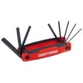 thumbnail image 1 of Juego de llaves hexagonales CRAFTSMAN, plegables, 8 llaves métricas CMHT26007, 1 of 1
