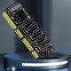 thumbnail image 4 of Tarjeta M.2 NVME a 5 puertos Adaptador SATA3.0 6Gbps M.2 NVME SSD a expansión SATA3.0, 4 of 9