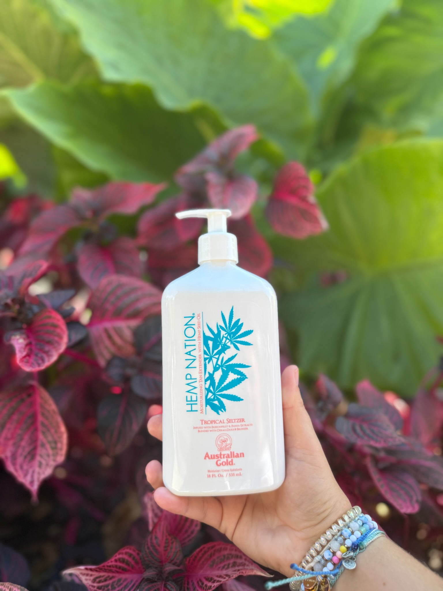 Australian Gold Hemp Nation Tropical Seltzer Body Lotion, 18 fl