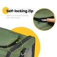 thumbnail image 4 of Conlun Cat Carrier,Foldable Soft-Sided Large Cat Carrier,Airline Approved Cat Carriers With Safety Leash,Comfort for Cat Travel Carrier,Green, 4 of 9