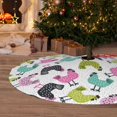 thumbnail image 6 of Sikiie Funny Chicken 30-48 inches {designName} Print Christmas Tree Skirt Snowman Xmas Tree Skirt with Edge Christmas Decorations for Holiday Party48", 6 of 7
