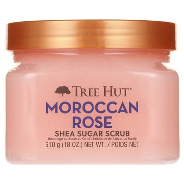 Tree Hut Moroccan Rose Shea Sugar Body Scrub, 18 oz