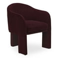 thumbnail image 2 of Moe's Home Collection CLARA Fabric Dining Chair Purple Color, 2 of 6
