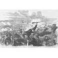 thumbnail image 1 of Battle of Munfordville, Kentucky bear the Green River-Fine Art Canvas Print (20" x 30"), 1 of 1