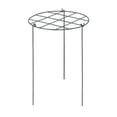thumbnail image 7 of Plant Support Grow Through Grid Grow Through Hoops, Metal Flower Plant Brace Support Ring for Heavy Blossom 14"x18", 7 of 7