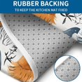 thumbnail image 4 of Multicolor Christmas Gnome Pattern Bathroom Rugs Sets 3 Piece,Toilet Cover Set,Absorbent Non Slip Bathroom Mats Sets with U-Shaped Contour Rug Toilet Rug Set, 4 of 5