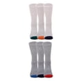 thumbnail image 4 of Chaps Half Cushion Crew 6-Pack Men's, Sock Size 10-13, 4 of 5