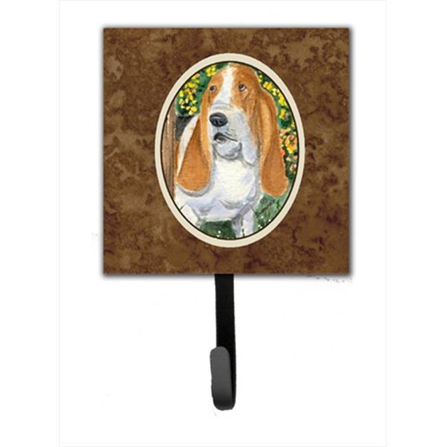 4.25 x 6 in. Basset Hound Leash Or Key Hook