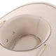 thumbnail image 2 of Sombrero de vaca, sombrero de vaquera occidental para hombres y mujeres con ala ancha, sombreros occidentales, gorras enrolladas unisex para actividades al aire libre, vaqueros y vaqueras, 2 of 8