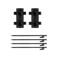 thumbnail image 4 of SunniMix Awning Rod Holder Tarp Pole Holder Bracket Portable Camping Tent Pole Holder 2 Rod Holder 4 Nails, 4 of 8