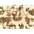 thumbnail image 1 of Ahgly Company Indoor Rectangle Abstract Brown Modern Area Rugs, 5' x 7', 1 of 4
