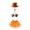 C002- Saffron, variant on Pet Accessories for Dogs, Dog Headwear, Pet Neckwear, Skull Pet, 23 Inch Large Goose Black Halloween Photo Prop Clothing Set
