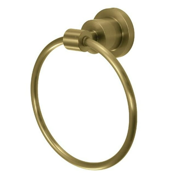 Kingston Brass BA8214BB Concord Towel Ring, Brushed Brass