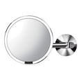 thumbnail image 1 of Espejo de maquillaje simplehuman, soporte de pared con 8 sensores, aumento 5X, 1 of 2