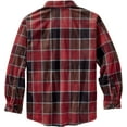 thumbnail image 6 of Legendary Whitetails Men's Navigator Fleece Button Up Long Sleeve Plaid Clothing for Men, Casual Heavyweight Warm Flannel, 6 of 7