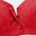 thumbnail image 4 of Fgnfyis Soutien-Gorge Sans Armature Respirant pour Femmes Rouge 42, 4 of 8