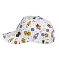 thumbnail image 5 of Daiia Rocket Planets print Baseball Cap Men Women Golf Dad Hat Adjustable Original Classic Low Profile Hat Unconstructed Plain Cap, 5 of 9