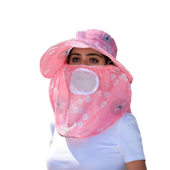 ibiyuan Solar Fan Hat Outdoor Wide Brim Solar Fan for Men Women Solar Powered Fan Hat Fishing Hats for Men Sun Protection 2-In Hands-Free Hat Fan Sun Hats for Men Fan Hat for Camping & Beach