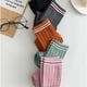 thumbnail image 5 of Calcetines de tripulación para mujer, calcetines de vestir cálidos y transpirables de algodón de punto casual para mujer 6 pares, 5 of 5