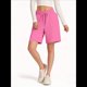 thumbnail image 4 of Pantalones Cortos Holgados con Bolsillos para Mujer, Hasta la Rodilla, para Yoga, Caminar, Hacer Ejercicio, Informales Rosa XL, 4 of 7