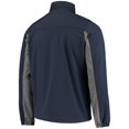 thumbnail image 3 of Men's Dunbrooke Navy Chicago Bears Circle Zephyr Softshell Full-Zip Jacket, 3 of 5