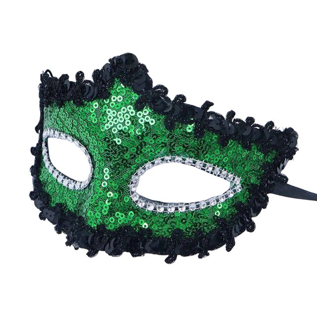 Face Mask for Men, Festive Masquerade Face Accessory for Parties Celebrations Dress Up, Unisex Mask