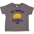 thumbnail image 3 of Inktastic My Auntie Loves Me with Taco Illustration Boys or Girls Toddler T-Shirt, 3 of 5