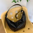 thumbnail image 2 of 10742 Bolso Cruzado Gran Capacidad para Mujer Bolso Masa Retro Nuevo Bolso Hombro para Mujer Bolso Masa Con Textura Cuero Suave (negro), 2 of 9