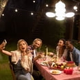 thumbnail image 3 of Rechargeable Camping with Hook,Solar Lights Outdoor for Garden Yard Patio Pathway,Solar Charging Emergency Light for Camping,Solar Lights for Outdoor Camping 5 Lighting Modes, 3 of 5