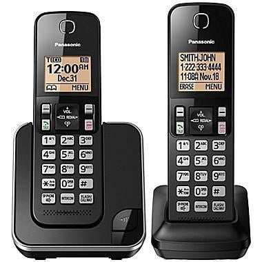 Panasonic Digital Cordless Phone System with 2 Handsets