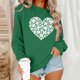 thumbnail image 5 of TaTaai Casual St. Patrick’s Day Round Neck Long Sleeve Printed T Shirts for Women Loose Fit Pullover Sweatshirt 2026 Soft Comfort Fall Daily Top Gift, 5 of 6