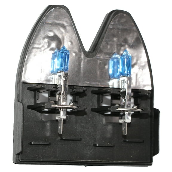 Headlight Bulb, 2 X H1 12V, 70 W, Super White Halogen Lamp, 4000K ( H1 BULBS)