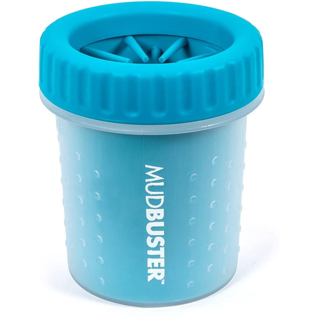 Lavadora de patas de perro portátil Dexas MudBuster para razas pequeñas