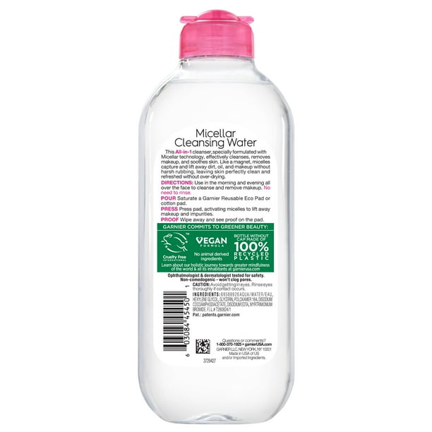 Garnier SkinActive Micellar Cleansing, Gentle All-in-1