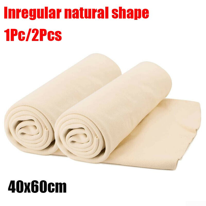 Natural Chamois Leather Drying Towel Cleaning Cloth Absorbent Car Washing towel 