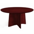 thumbnail image 2 of Safco Medina Round Conference Table Mahogany 29 1/2"H x 48"dia. MNCR48LMH, 2 of 2