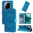 thumbnail image 1 of Funda tipo cartera GANGXUN para Xiaomi Redmi Note 14 Pro 5G , diseño girasol, cuero PU, soporte, cierre magnético, tarjetero, 1 of 5