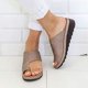 thumbnail image 2 of Sandalia Zapatos, Mujer Cómoda Plataforma Sandalias Zapatos Verano Playa Viajes Zapatos Moda Sandalias Cómodas Damas Zapatos Xemadio FLD-2621, 2 of 3