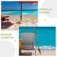 thumbnail image 3 of HEALEEP 2 Pcs Ancre de Sable pour Parapluie Design en Acier Robuste pour Camping, 3 of 8