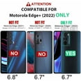 thumbnail image 3 of 6goodeals For Motorola Edge+ Plus 2022 / Moto Edge 30 Pro with Built in Screen Protector Shock Absorbing Secure Swivel Locking Belt Defender Style Full Body Kickstand Armor Cases (Defender Camo), 3 of 9