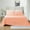 Peach, variant on 500 Thread Count 4 Piece Quality Sheet Set 18 Inch Deep Pocket 100% Egyptian Cotton Color Peach Stripe Size Queen