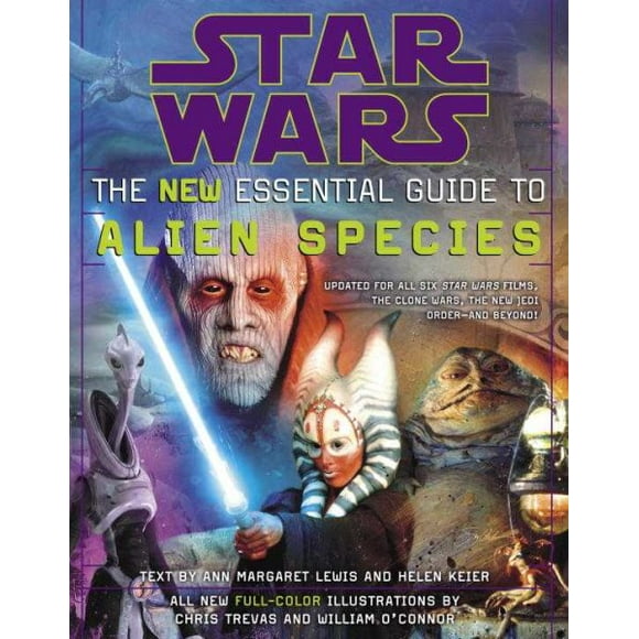 Pre-owned Star Wars : The New Essential Guide to Alien Species, Paperback by Lewis, Ann Margaret; Keier, Helen, ISBN 034547760X, ISBN-13 9780345477606