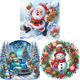 thumbnail image 1 of 5D DIY Taladro Parcial Con Forma Especial Navidad Papá Noel Kit30x30cm, 1 of 8